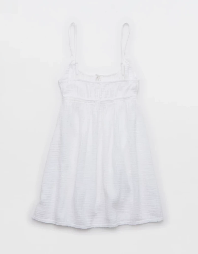 Aerie Tie Front Cover Up Dress