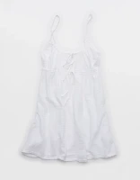 Aerie Tie Front Cover Up Dress