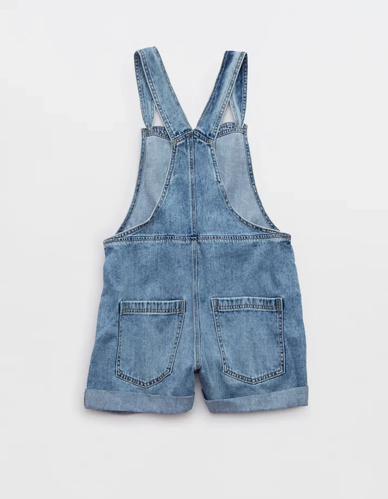 Aerie Denim Shortall