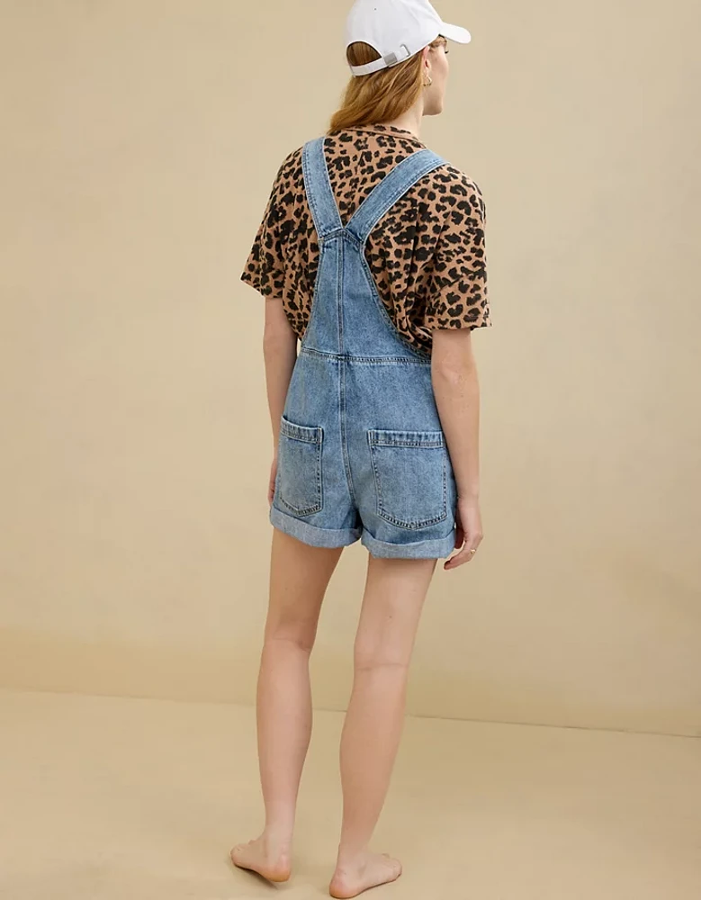 Aerie Denim Shortall