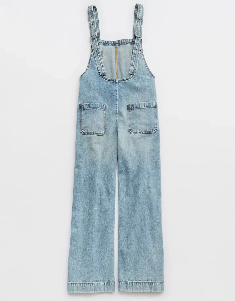 Aerie Denim Overall