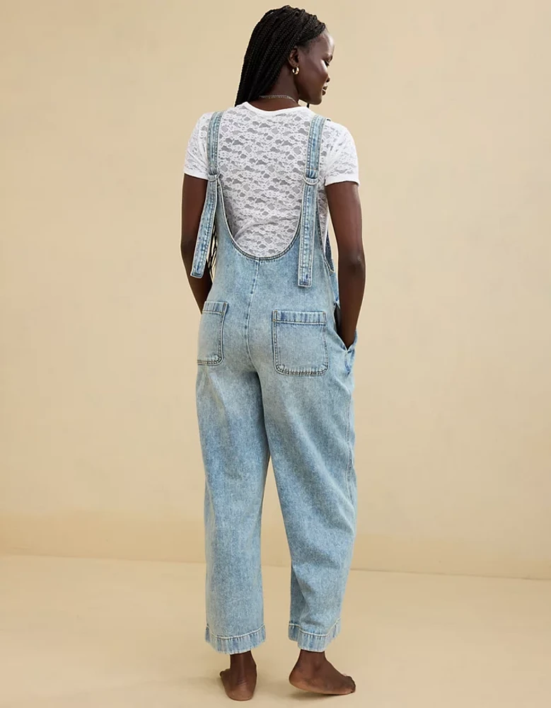 Aerie Denim Overall