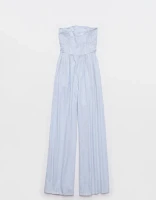 Aerie Strapless Smocked Jumpsuit