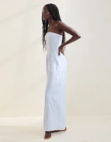 Aerie Strapless Smocked Jumpsuit