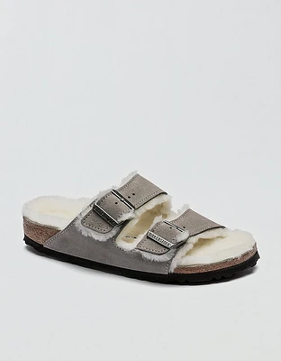 Birkenstock Shearling Arizona Sandal