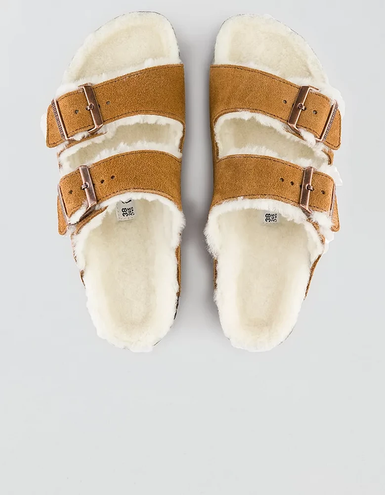 Birkenstock Shearling Arizona Sandal