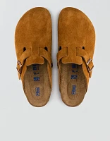 Birkenstock Suede Boston Clog