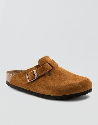 Birkenstock Suede Boston Clog