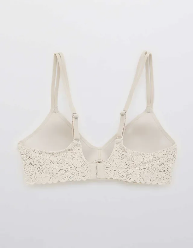 Sunnie Demi Push Up Bloom Lace Strappy Bra