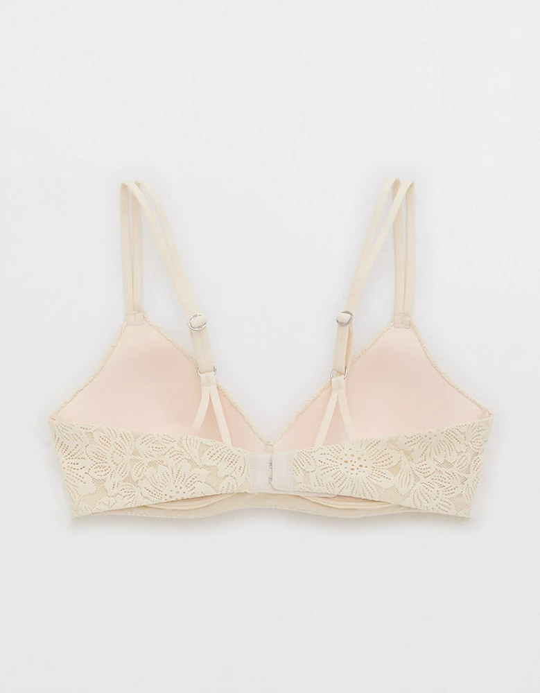 Sunnie Bloom Lace Wireless Push Up Bra