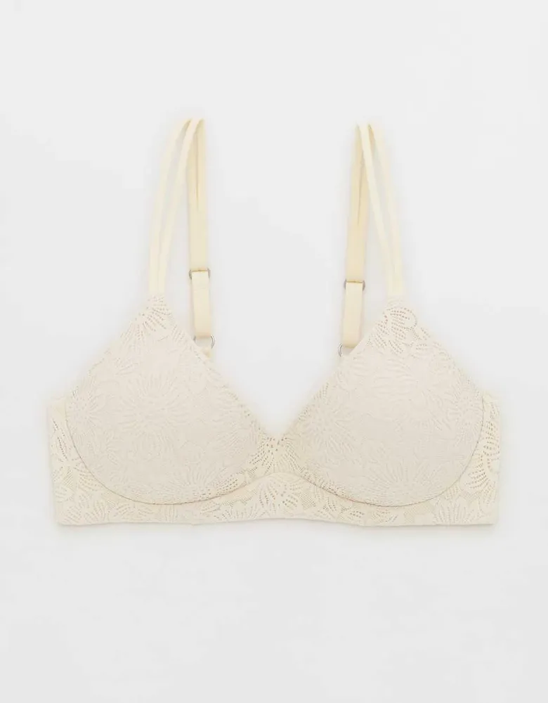 Real Sunnie Wireless Push Up Bloom Lace Bra