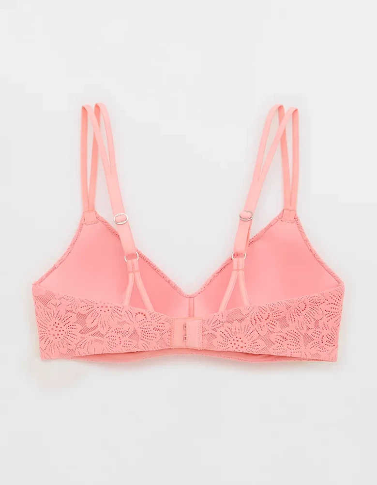 Sunnie Bloom Lace Wireless Push Up Bra