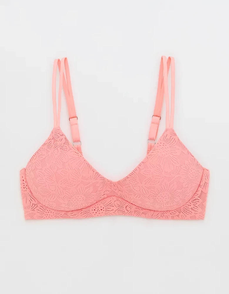 Sunnie Bloom Lace Wireless Push Up Bra