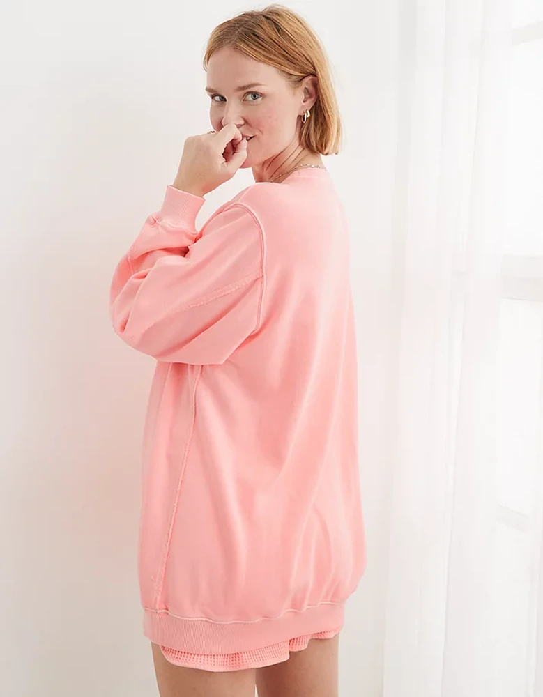 Aerie The Sweat Everyday Crew Neck Sweatshirt