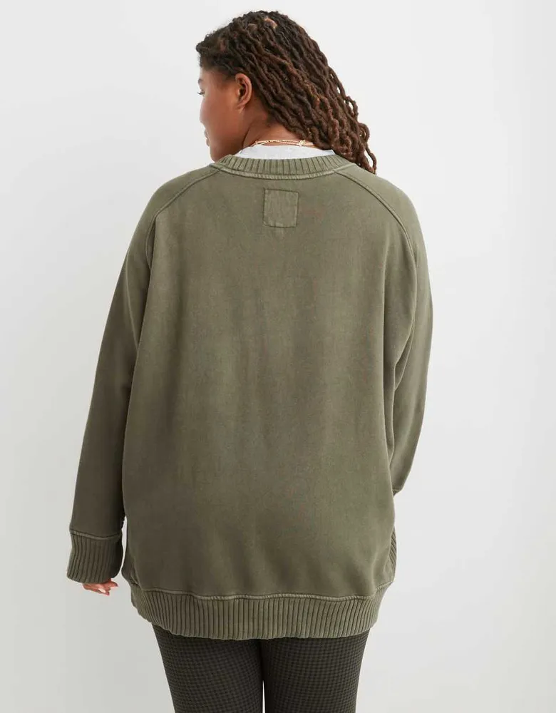 Aerie Down-To-Earth Crew Sweatshirt