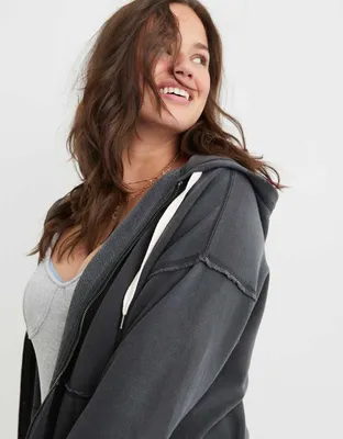 Aerie Down-to-Earth Full Zip Hoodie