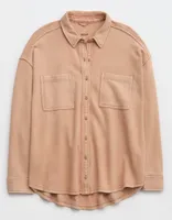 Aerie LumberJane Fleece Shirt