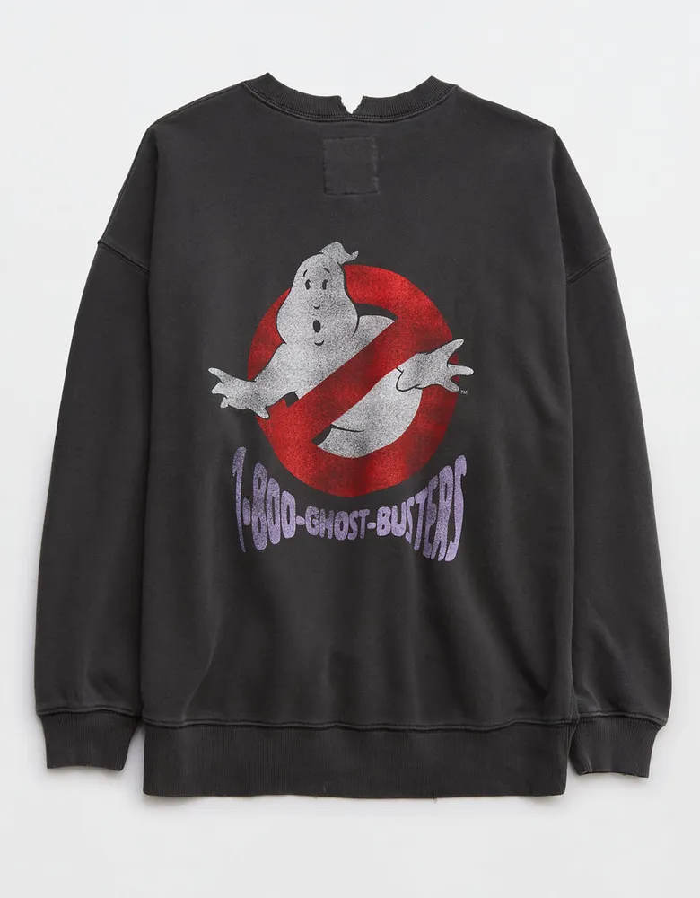 Aerie Chill Crew Sweatshirt Ghost
