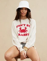 Aerie Beach Party Crew Sweatshirt