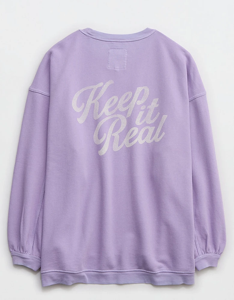 Aerie REAL Crew Sweatshirt