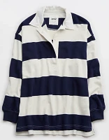 Aerie Prep Rally Rugby Sweatshirt