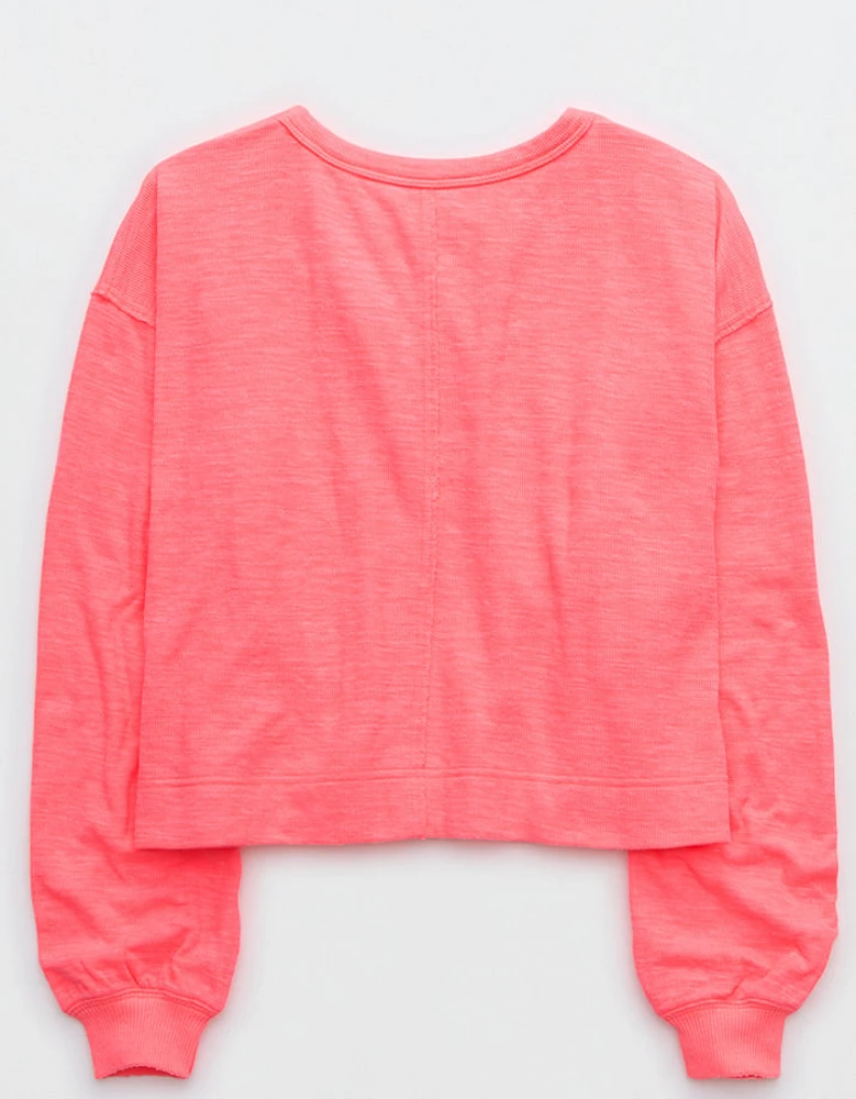 Aerie Endless Summer Crew Sweatshirt