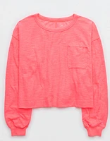 Aerie Endless Summer Crew Sweatshirt