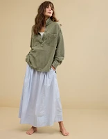 Aerie Popover Polo Sweatshirt