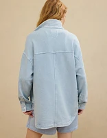 Aerie Popover Polo Sweatshirt