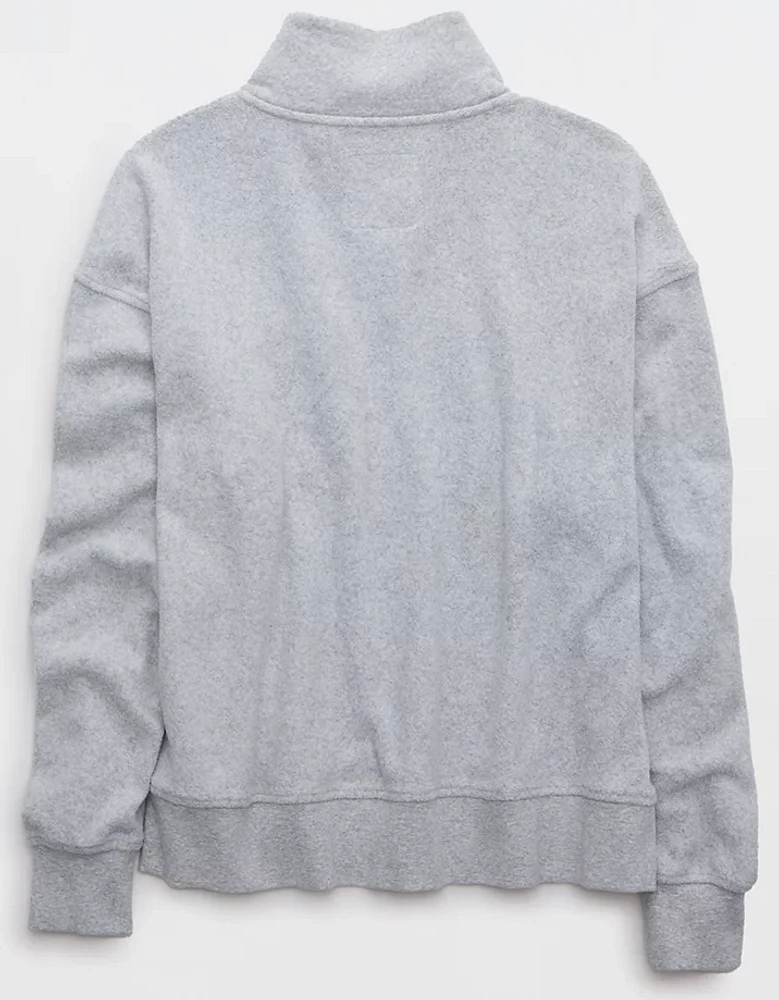 Aerie Softest Quarter Zip Sweatshirt