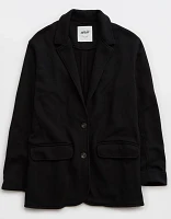 Aerie Fleece Blazer