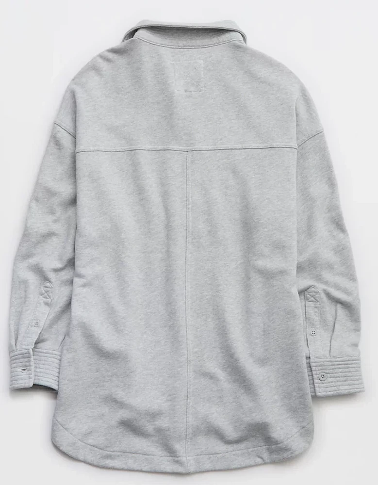 Aerie Popover Polo Sweatshirt