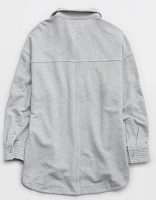 Aerie Popover Polo Sweatshirt