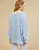 Aerie Downtime V-Neck Sweatshirt