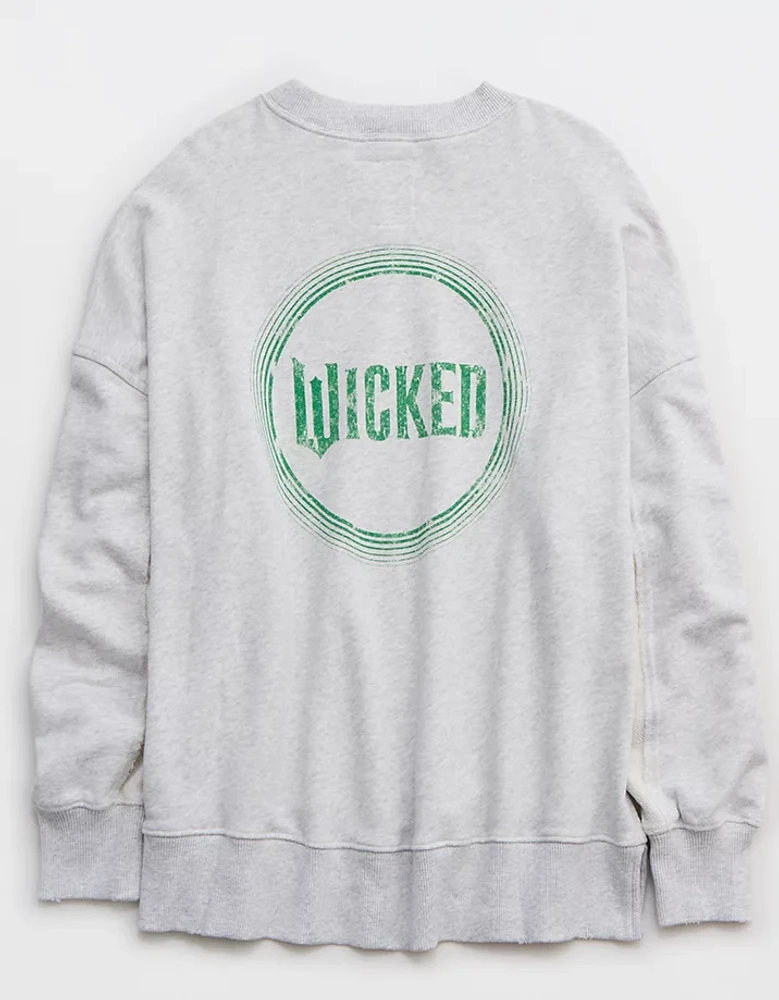 Aerie x Wicked Big Chill Crew Sweatshirt