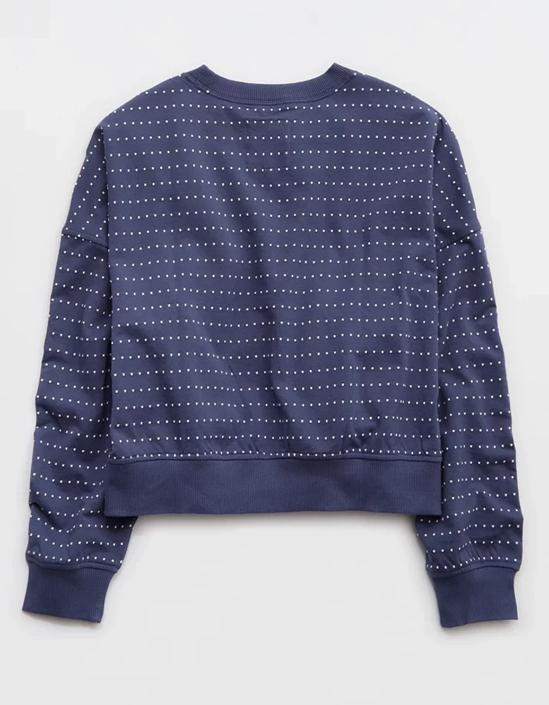 Aerie Take It Easy Crew Sweatshirt