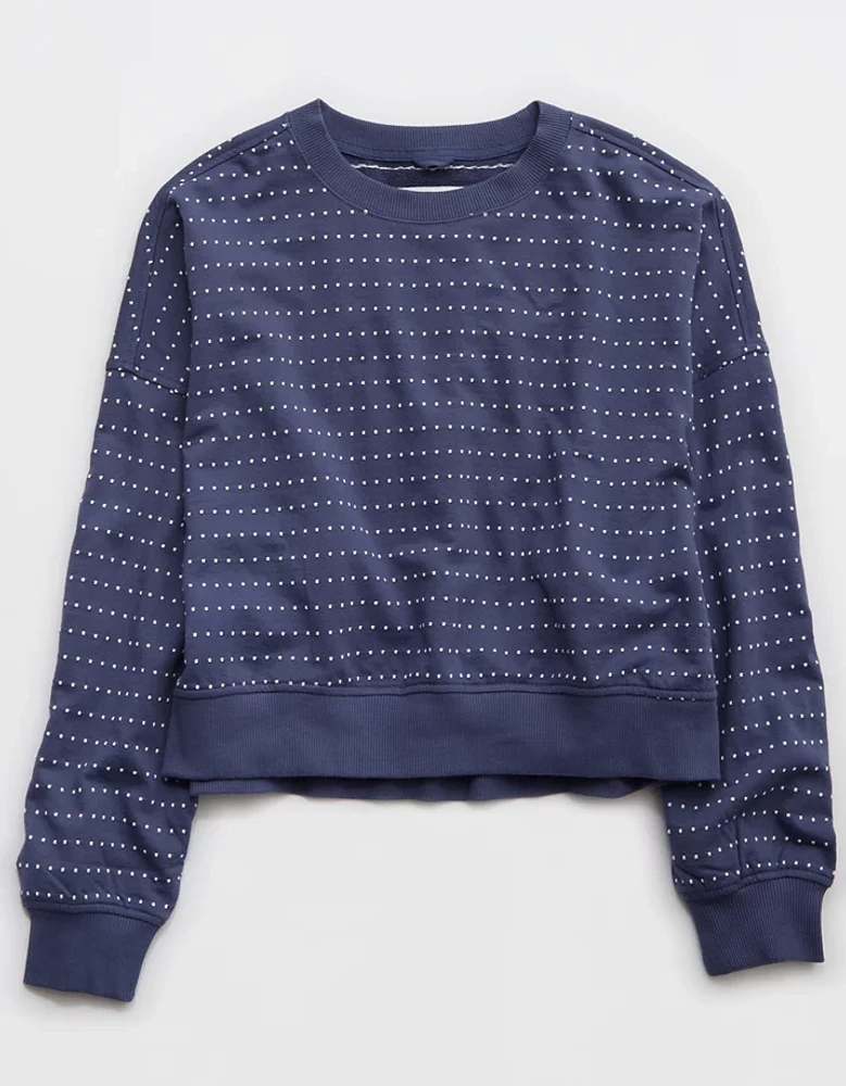 Aerie Take It Easy Crew Sweatshirt