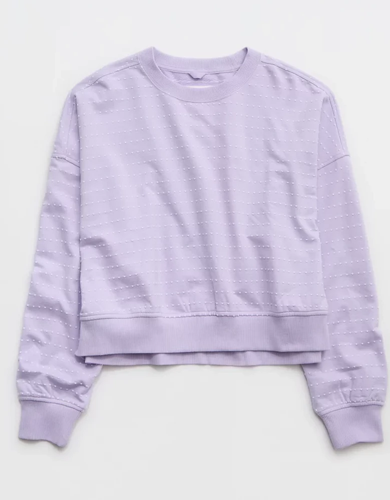 Aerie Take It Easy Crew Sweatshirt