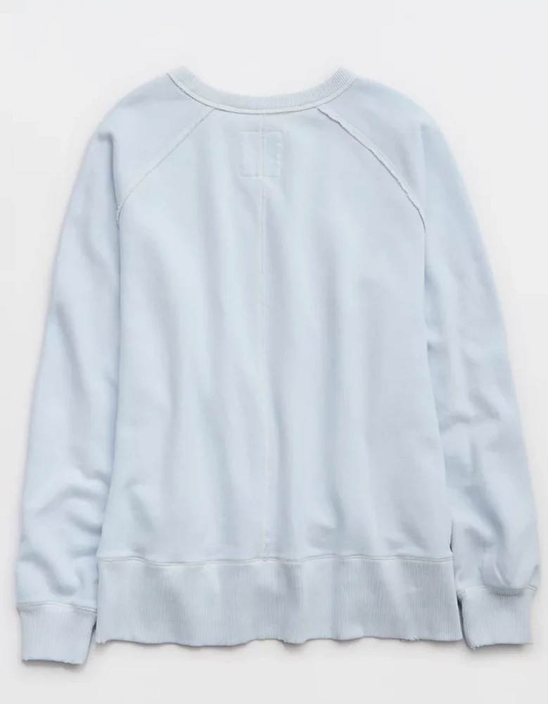 Aerie East West Crew Sweatshirt