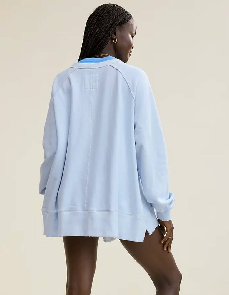Aerie East West Crew Sweatshirt