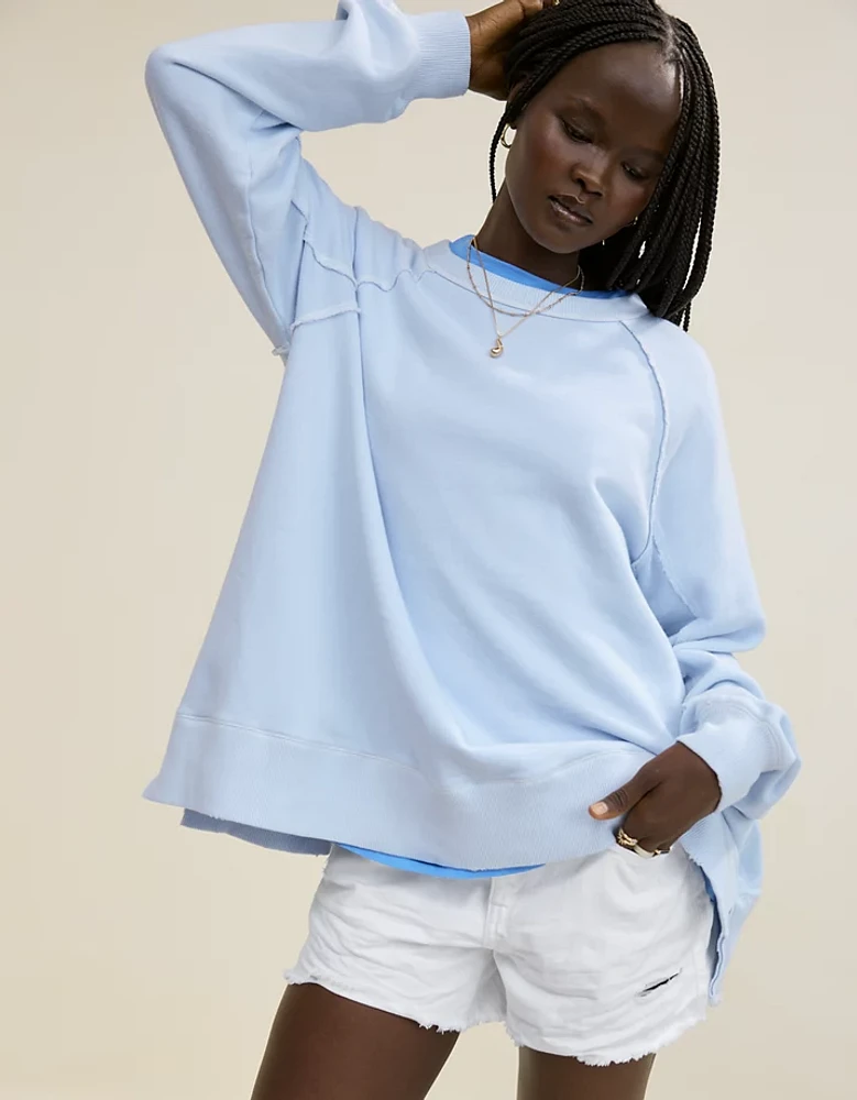 Aerie East West Crew Sweatshirt