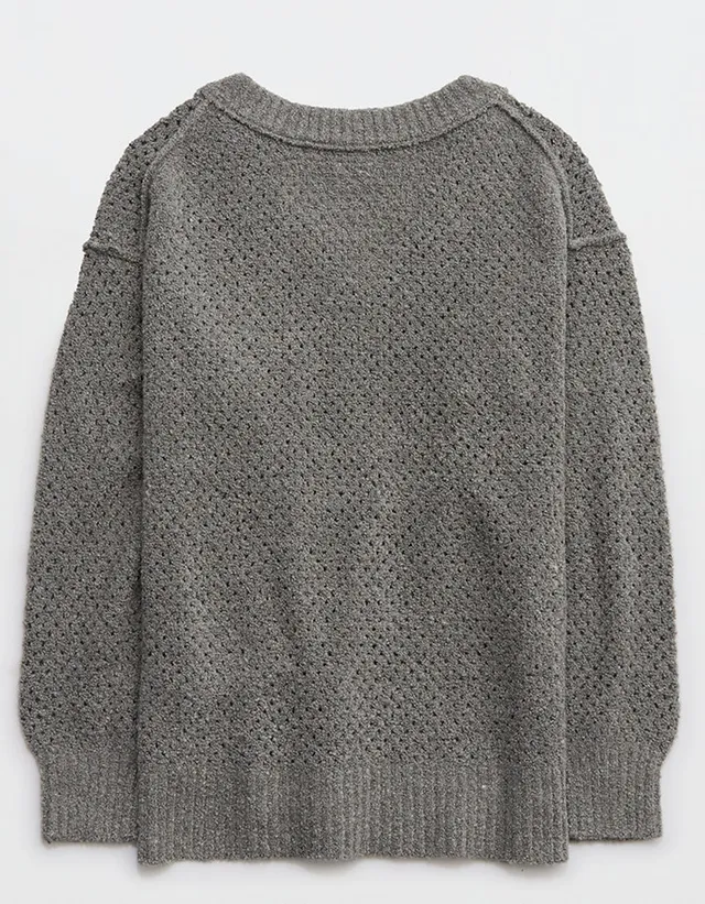 Aerie Oversized V-Neck Sweater