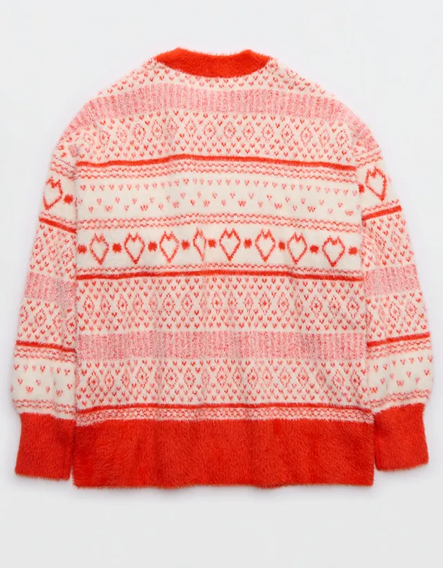 Aerie Flurry Oversized Crew Sweater