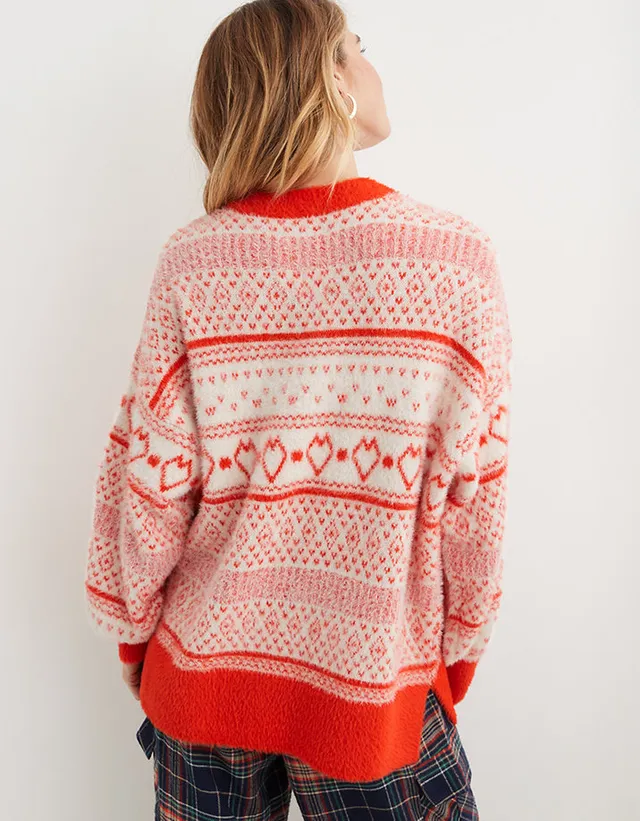 Aerie Flurry Oversized Crew Sweater