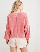 Aerie Beyond Cropped Sweater