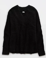 Aerie Teddy Boucle Sweater