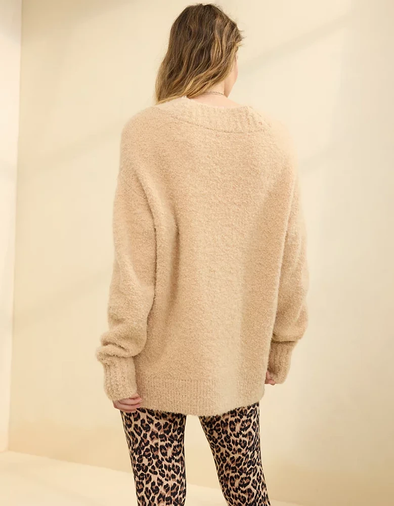 Aerie Teddy Boucle Sweater