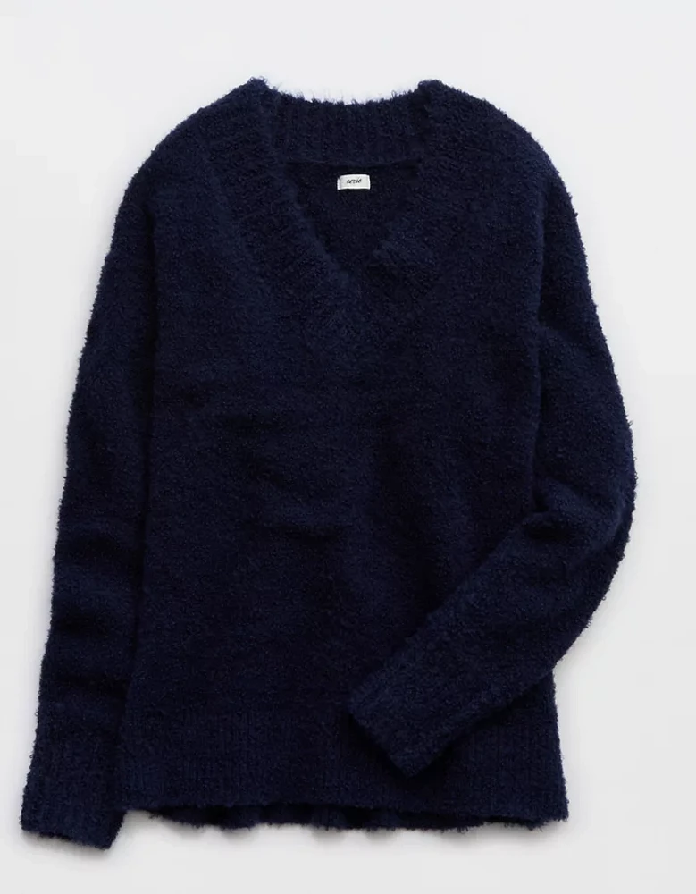 Aerie Teddy Boucle Sweater