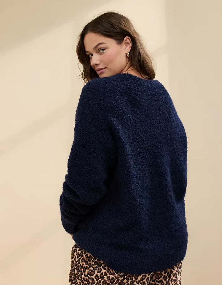 Aerie Teddy Boucle Sweater