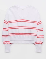 Aerie Beyond Cropped Sweater